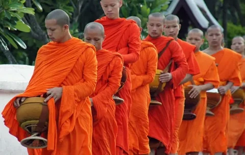 Luang Prabang Monks