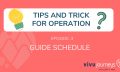 VC - Operations - Guide Schedule